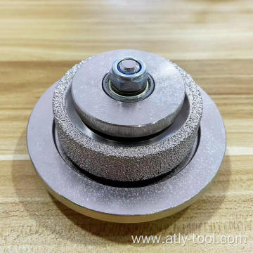 Vacuum Brazed Diamond Edge Grinding Profiling Wheel